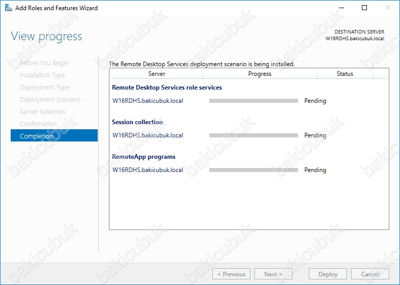 windows server 2016 remote desktop services quick start