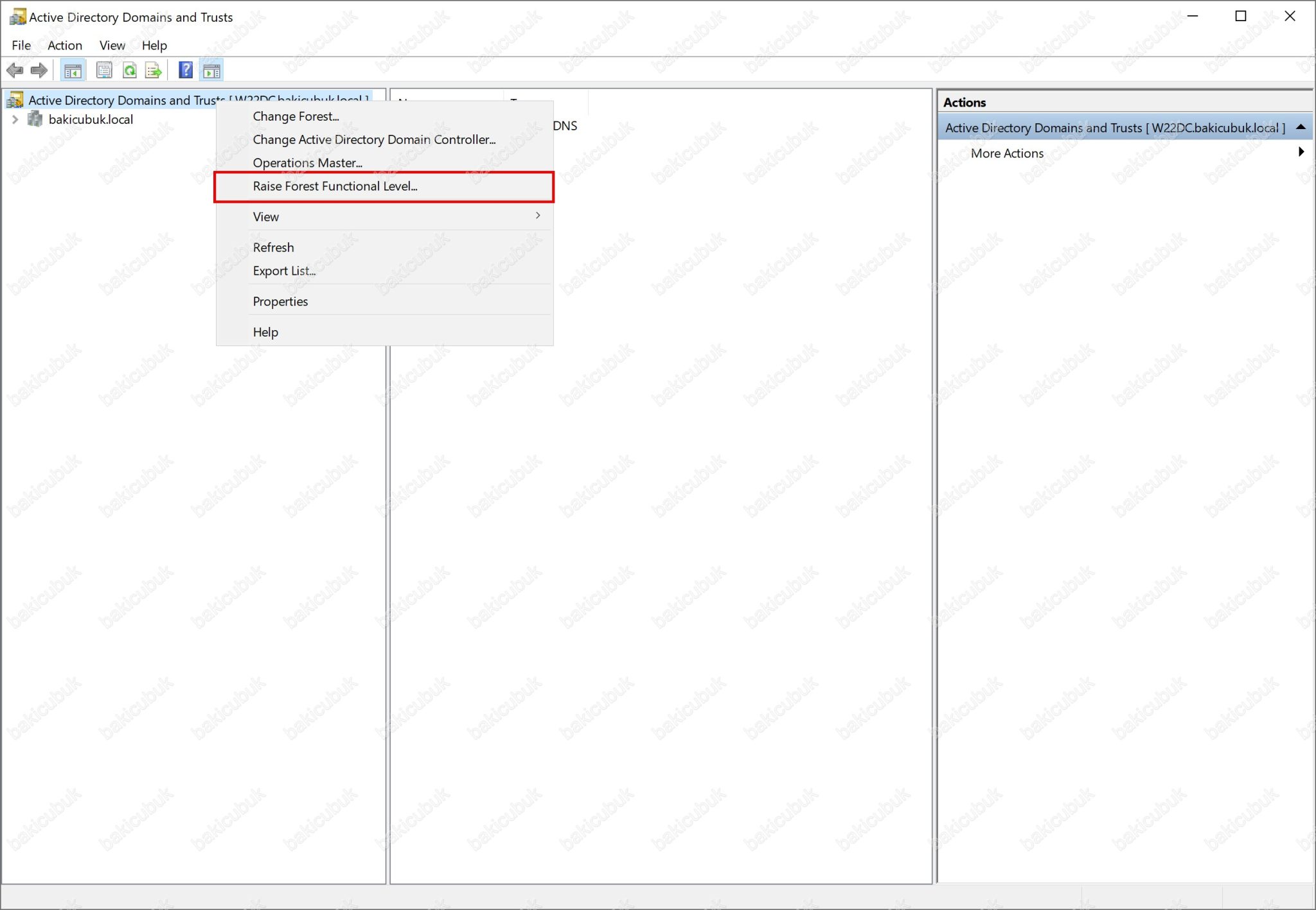 Windows Server 2022 Active Directory Yapısını Windows Server 2025 ...