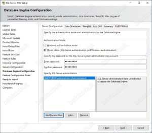 Microsoft SQL Server 2022 Kurulumu - Baki ÇUBUK