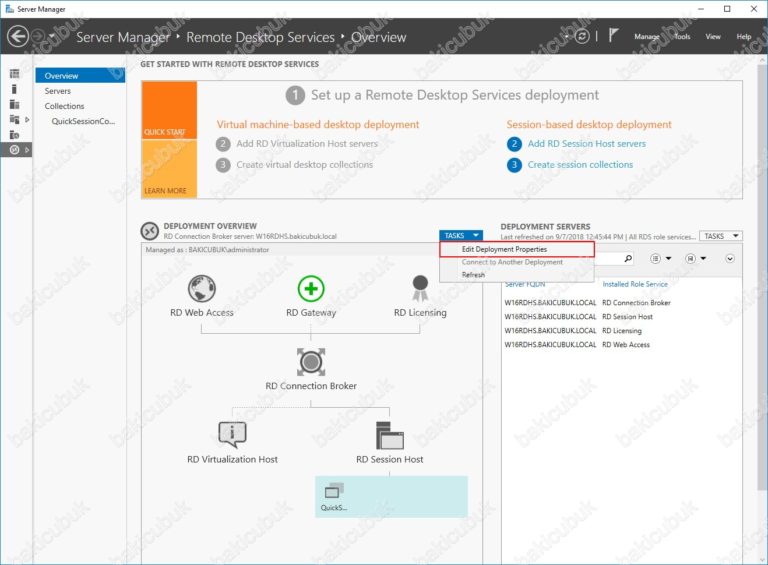Windows Server 2016 Remote Desktop Licensing Services Yapılandırması