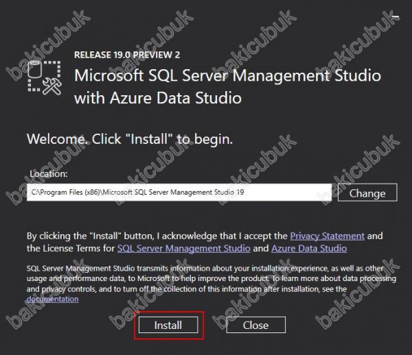 Microsoft SQL Server Management Studio (SSMS) 19.0 Preview 2 Kurulumu ...