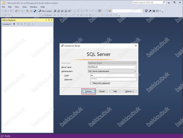 Microsoft SQL Server Authentication Mode - Baki ÇUBUK