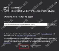 Microsoft SQL Server Management Studio 22.2 Kurulumu - Baki CUBUK