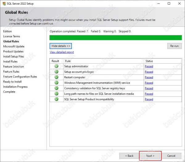 Microsoft SQL Server 2022 Kurulumu - Baki ÇUBUK
