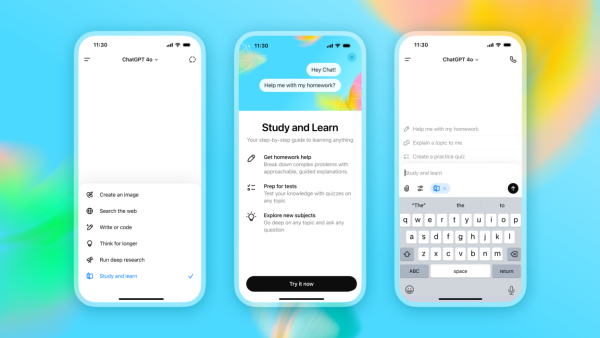 OpenAI, ChatGPT için “Study Mode”nu başlatarak bir öğretmene dönüştürdü.