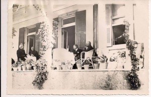 Atatürk,Şah Rıza,Fahrettin Altay ve İsmet Paşa-İzmir 1934