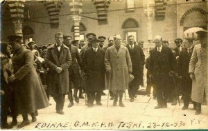 Edirne Atatürk Selimiye Ziyaretinde , 1930  