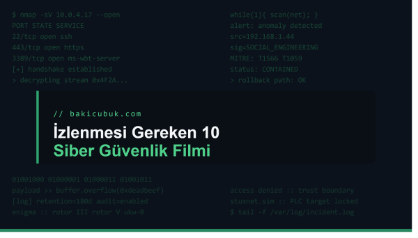 İzlenmesi Gereken 10 Siber Güvenlik Filmi: Perde Arkasındaki Gerçek Dersler